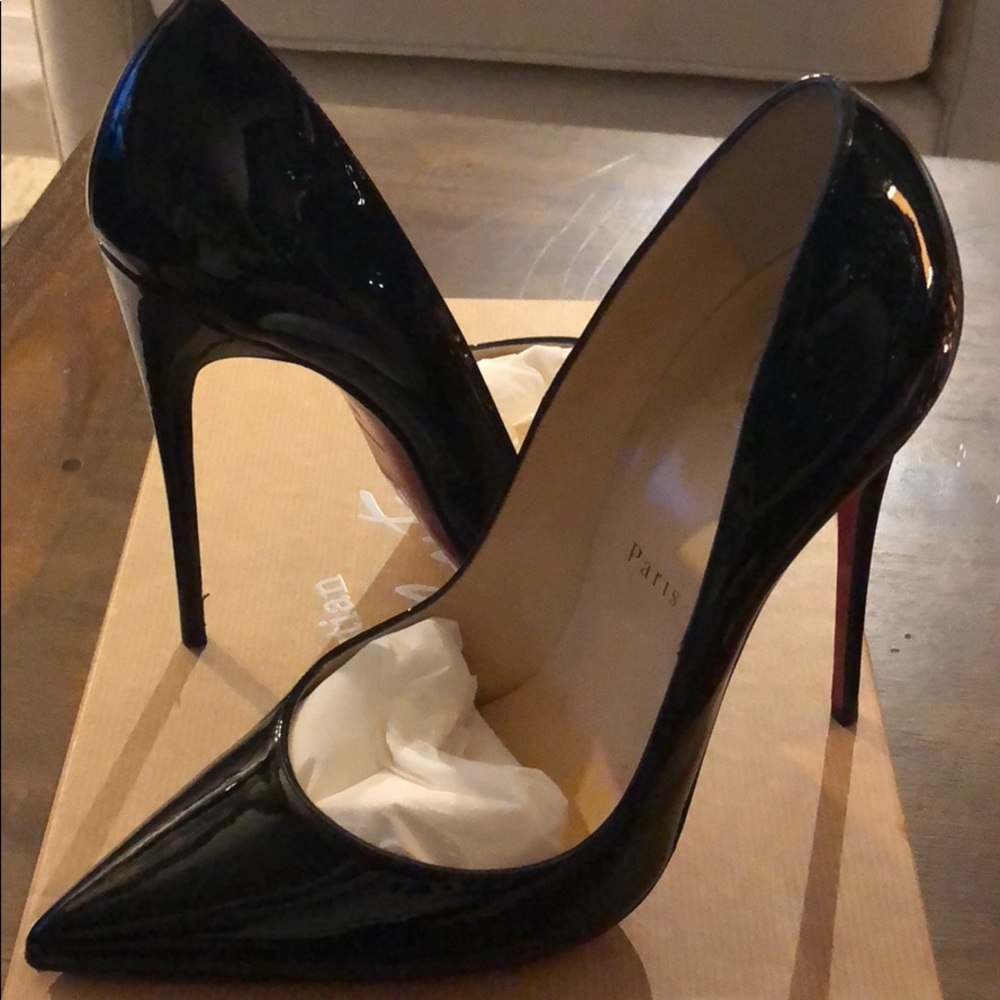 Louboutin So Kate Black Patent